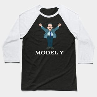 Tesla Model Y Baseball T-Shirt